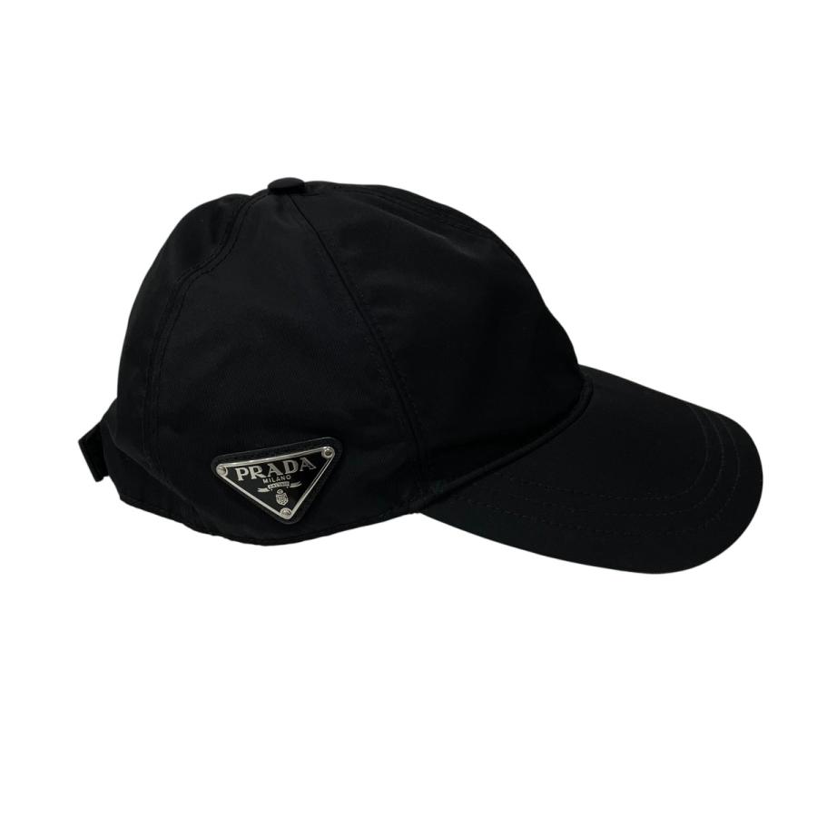 １日お値下げ　PRADA ブラック帽 PRADA（プラダ） PRADA Re-Nylon キャップ 1HC274 ブラック サイズ：M