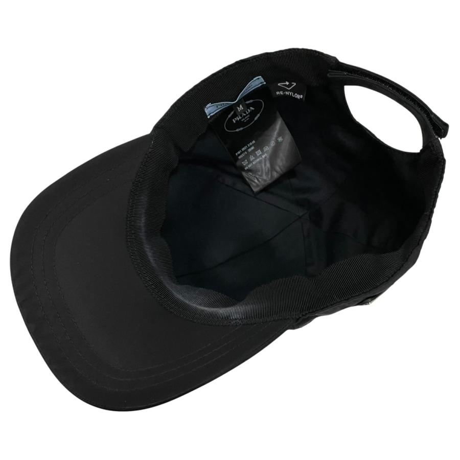 PRADA（プラダ） PRADA Re-Nylon キャップ 1HC274 ブラック サイズ：M