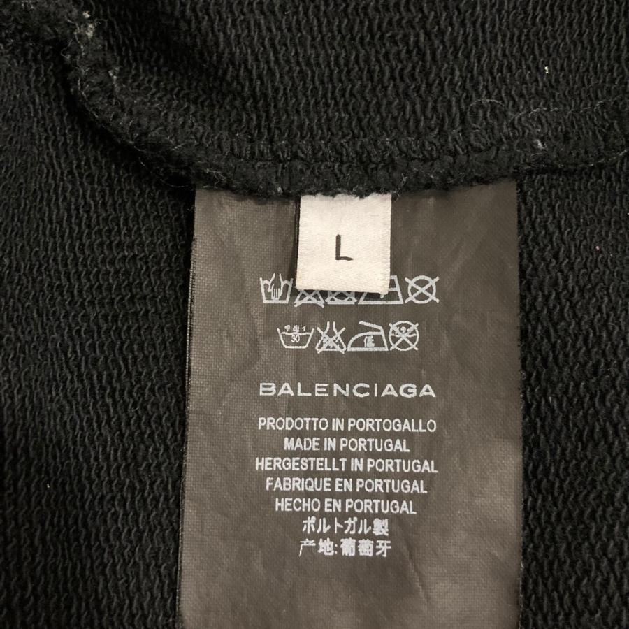 BALENCIAGA（バレンシアガ） フーディー 492249 ブラック サイズ：L