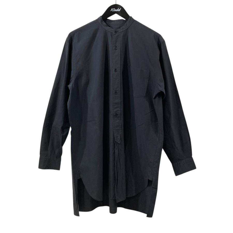 COMOLI コットン長袖シャツ サイズ2 COMOLI（コモリ） 【値下げ】COMOLI 長袖シャツ M01-02002 グレー