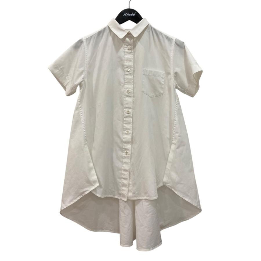 sacai（サカイ） 【値下げ】sacai 半袖シャツ 1904298 ホワイト サイズ 