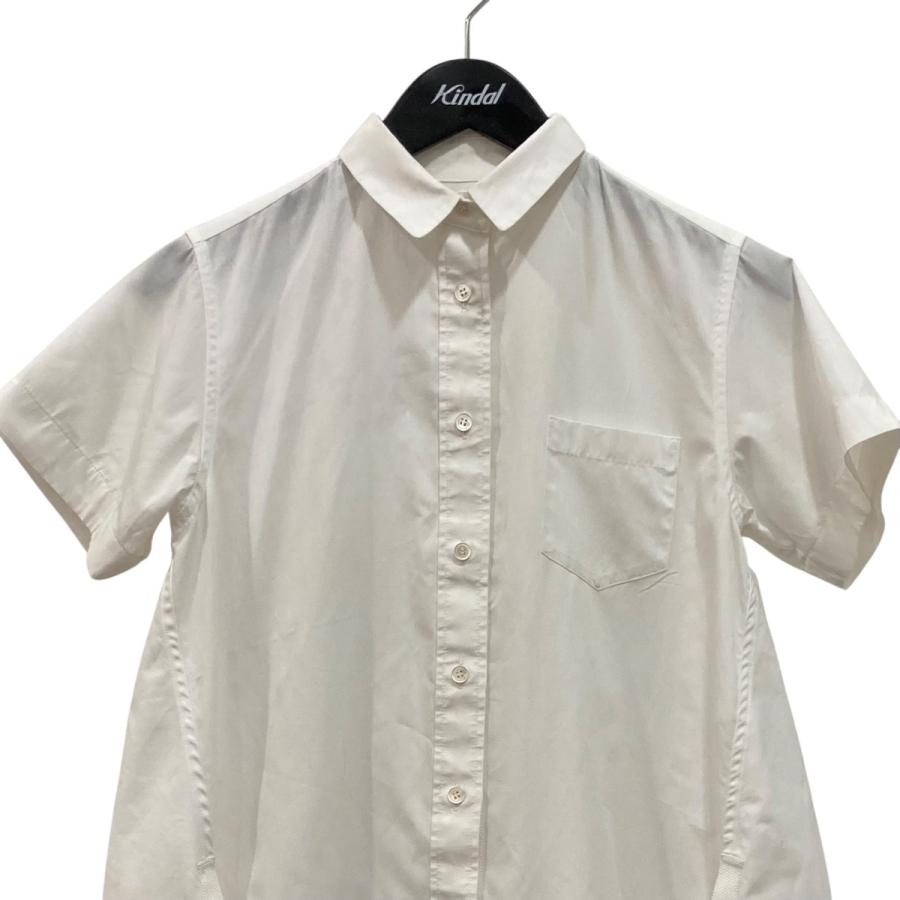sacai（サカイ） 【値下げ】sacai 半袖シャツ 1904298 ホワイト サイズ 