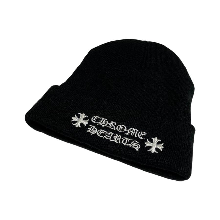 CHROME HEARTS（クロムハーツ） ニット帽 304053702 ブラック