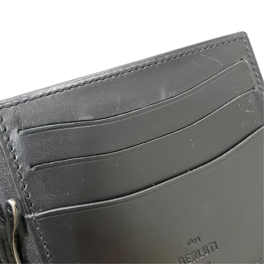Berluti（ベルルッティ） スクリットパティーヌ 2つ折り財布 ブラウン