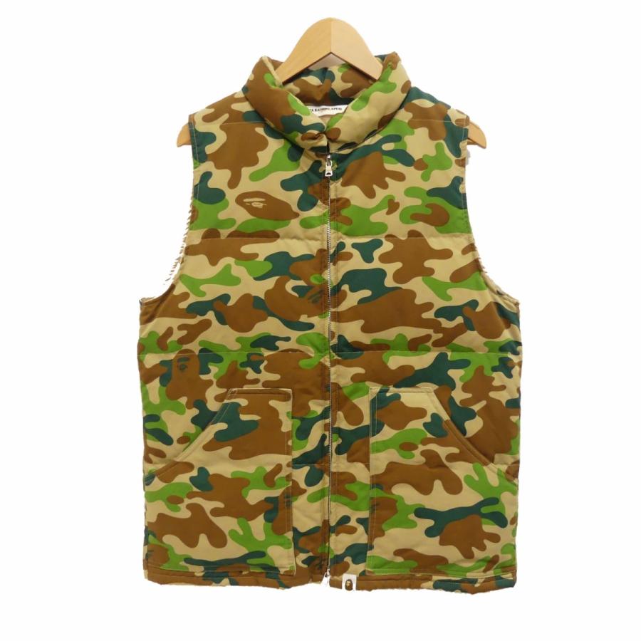 人気満点 A Bathing Ape カモフラダウンベスト ベージュ カーキ サイズ M アメリカ村店 1110 ブランド古着カインドオル 通販 Yahoo ショッピング 数量限定 Lewisfamilyinsurance Com