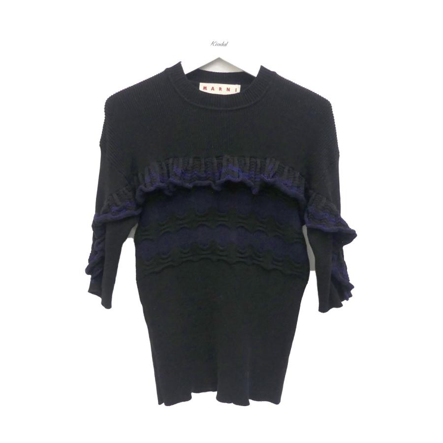 好評継続中 Marni 17ss デザインフリルニット ブラック サイズ 38 梅田クロス茶屋町店 ブランド古着カインドオル 通販 Yahoo ショッピング 高い素材 Www Yalaphone Com