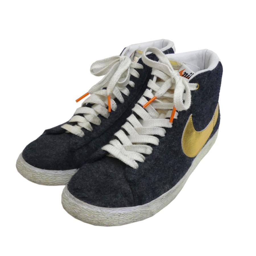 4月22日値下 Nike Beams Blazer Mid Prm Vntg Qs ハイカットスニーカー グレー サイズ 26 5ｃｍ 梅田ク ブランド古着カインドオル 通販 Yahoo ショッピング