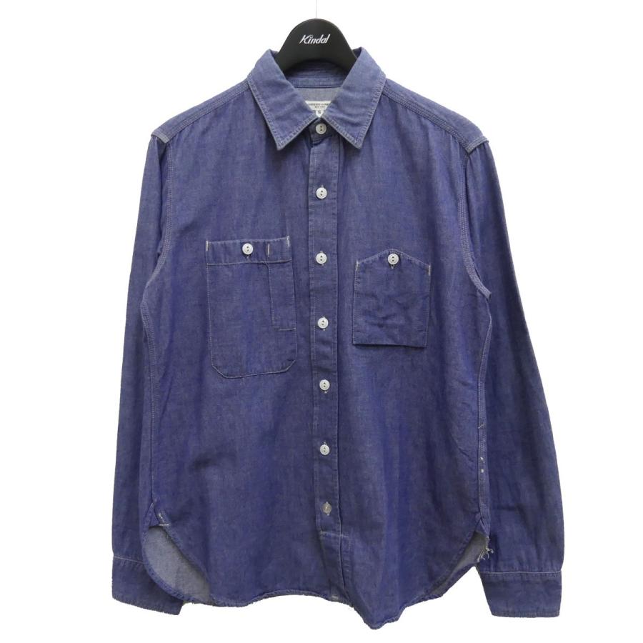 3月29日値下 Engineered Garments 山ポケワークシャツ サックスブルー サイズ S 梅田クロス茶屋町店 ブランド古着カインドオル 通販 Yahoo ショッピング