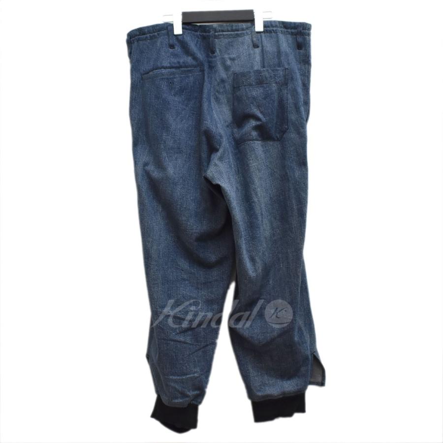YOHJI YAMAMOTO pour homme 21SS 8OZ DENIM HEMRIB PANTS デニムヘム