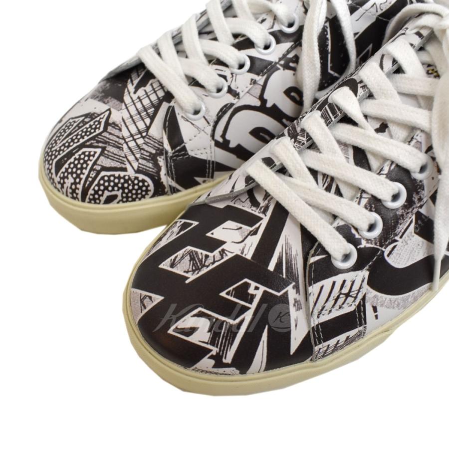 6月17日値下 Celine Christian Marclay 19ss 総柄ローカットスニーカー ホワイト ブラック サイズ 39 梅田クロス ブランド古着カインドオル 通販 Yahoo ショッピング