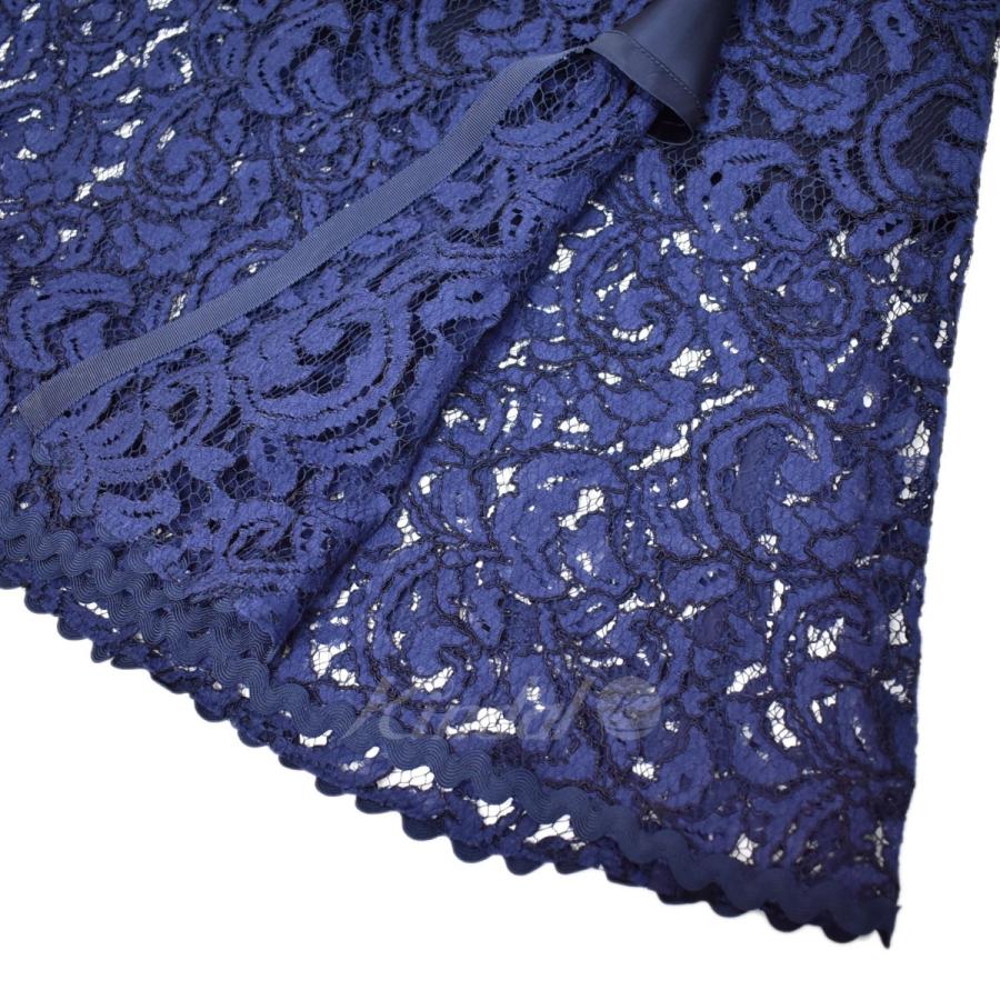 sacai luck 【11月15日値下】sacai 15AW レーススカート ネイビー  