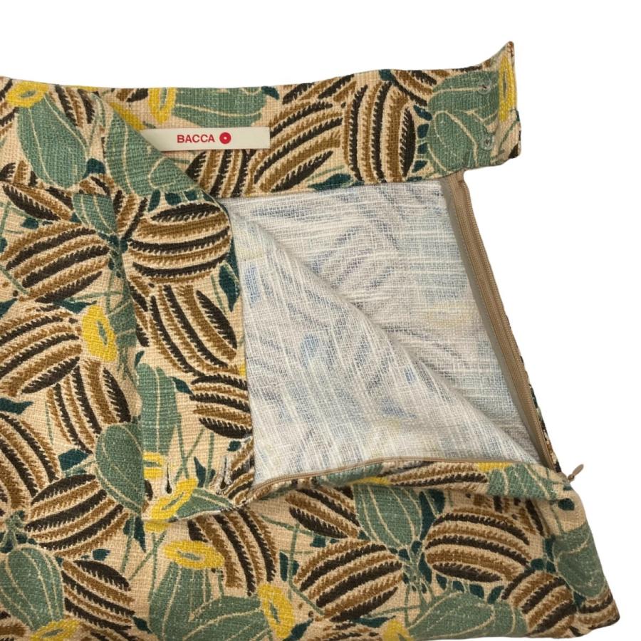 BACCA 21SS エキゾチックフラワーロングセミタイトスカート スカート  