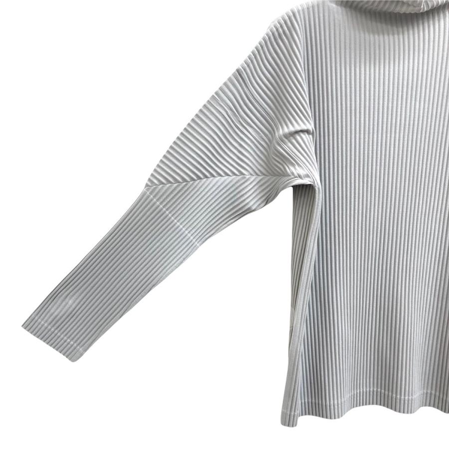 HOMME PLISSE ISSEY MIYAKE BASICS ハイネック プリーツ 長袖  