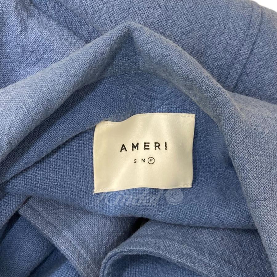 Ameri VINTAGE BIG COLLAR LONG COAT ビッグカラーロングコート