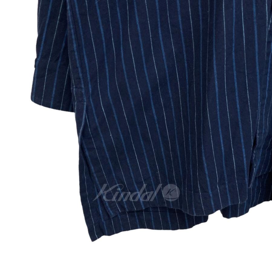 ISSEY MIYAKE MEN ドルマンスリーブストライプシャツ ME03FJ032