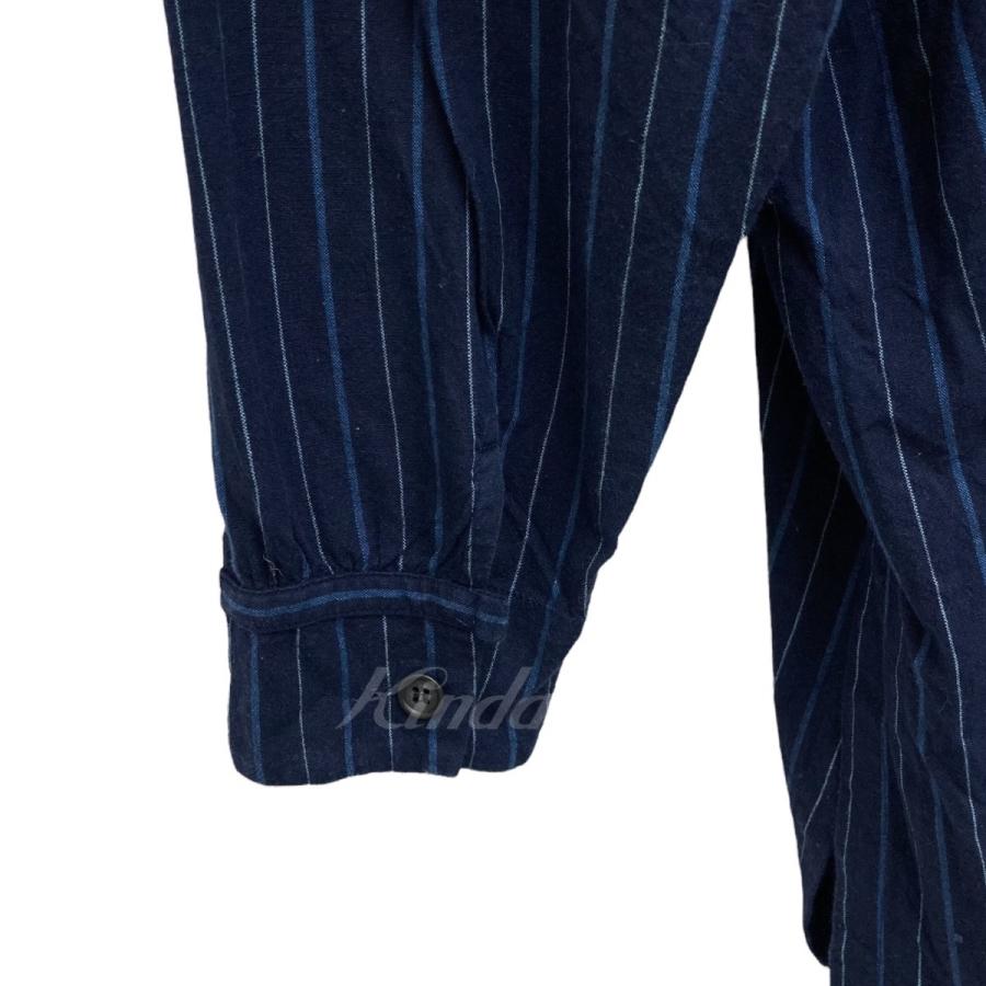 ISSEY MIYAKE MEN ドルマンスリーブストライプシャツ イッセイミヤケ メン 長袖シャツ MITSUKE ドルマンスリーブ