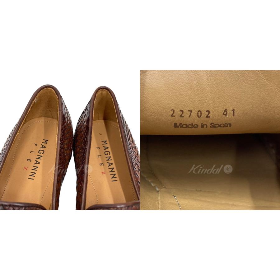 ダメージが Magnanni メッシュローファ ブラウン サイズ 41 梅田クロス茶屋町店 マグナーニ Dp3ap2kb Bogorkab Go Id