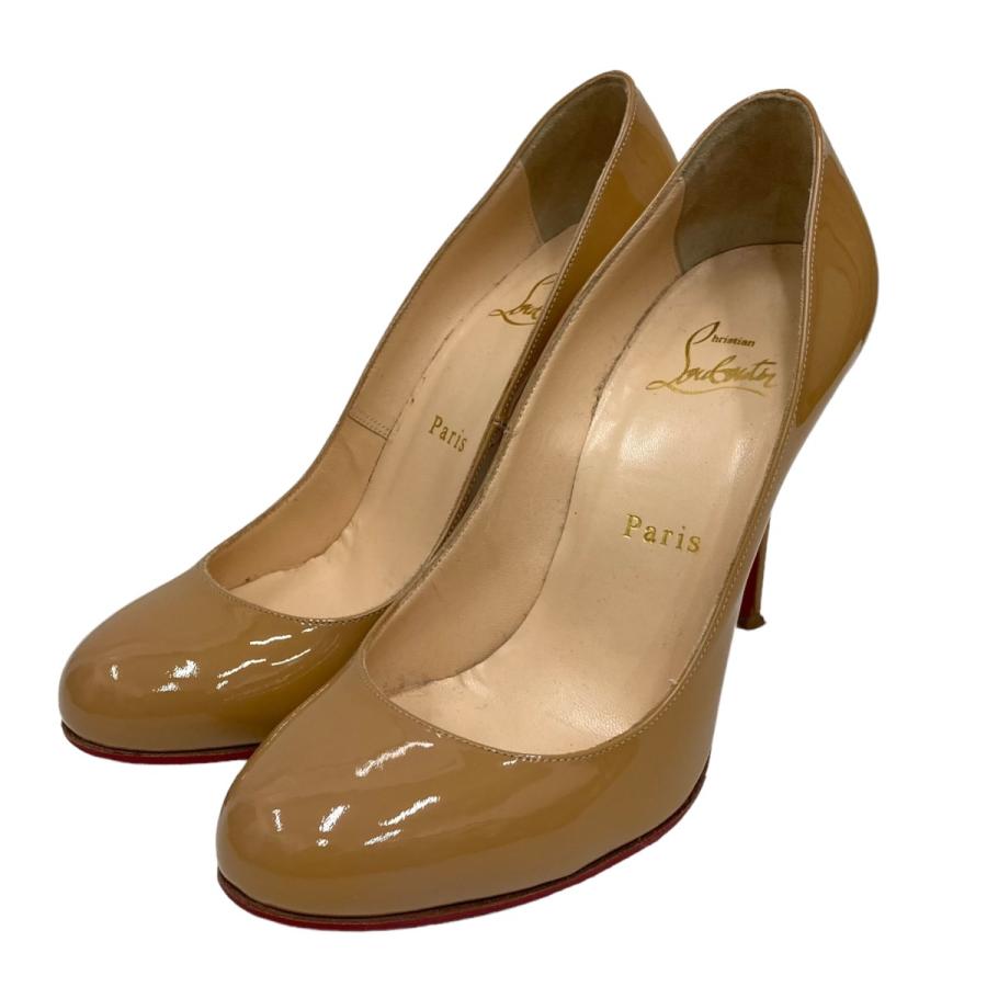 ルブタン ベージュ パンプス ヒール 36 1/2 | coastalcareeracademy.com
