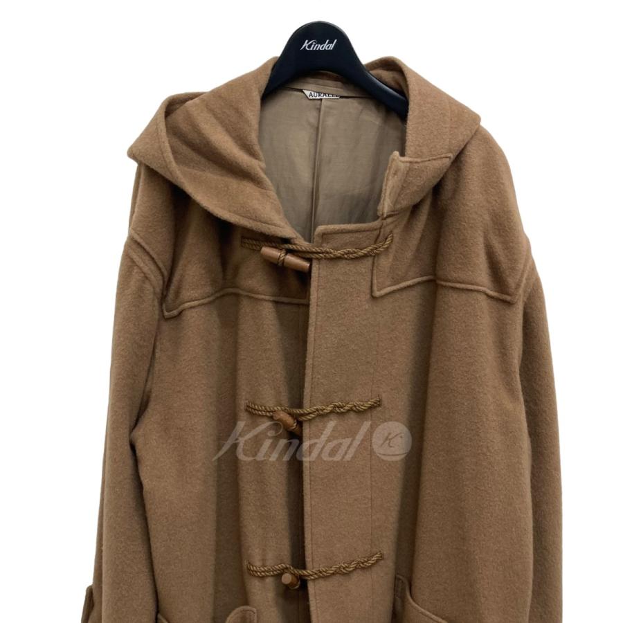 値下げ】AURALEE 18AW CASHMERE WOOL MOSSER BIG DUFFLE COAT ダッフル