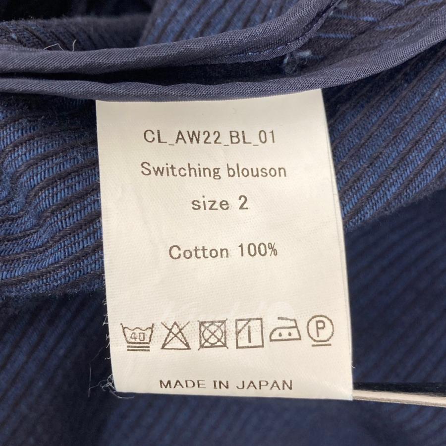 値下げ】Call 22AW SWITCHING BLOUSON ジップジャケット B CL AW22 BL