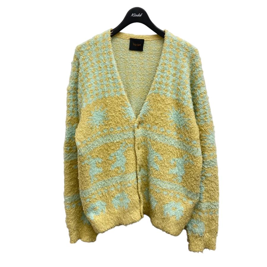 値下げ】Taiga Igari 23SS DELUSION CARDIGAN カーディガン イエロー  