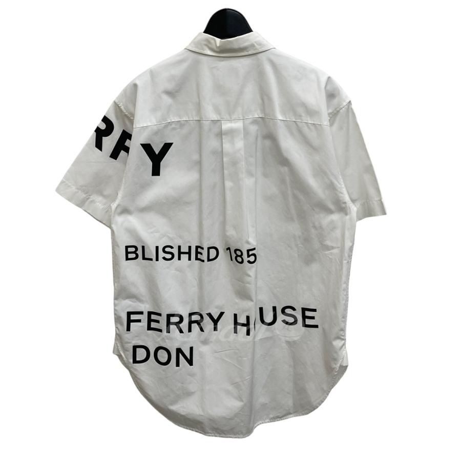 バーバリー BURBERRY ホースフェリープリント半袖シャツ 8014220 