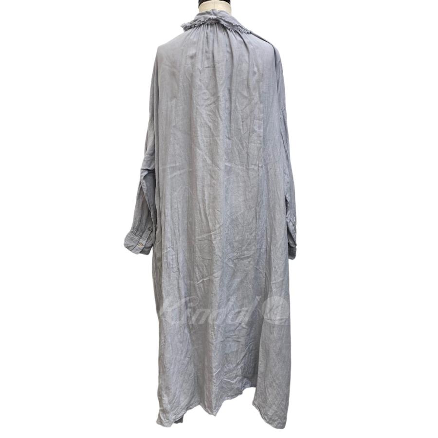nest Robe 【値下げ】nest 23SS エシカルダイリネン2枚襟シャツ 