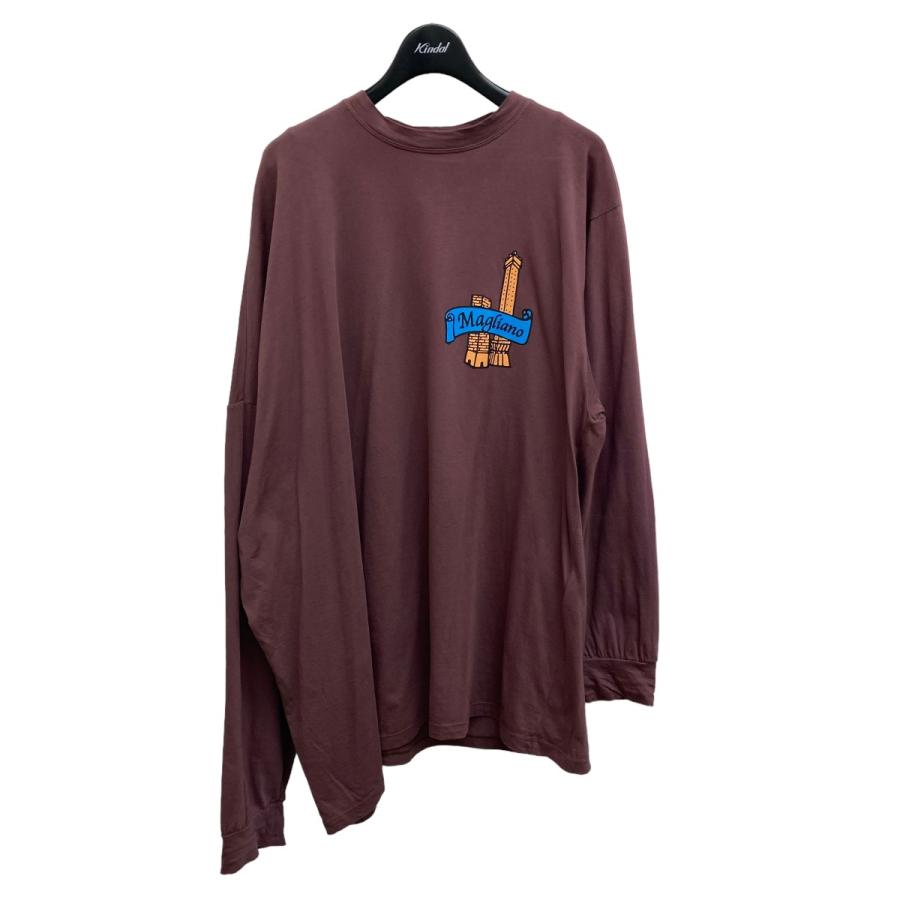 値下げ】MAGLIANO 21AW Due Torri Twisted Tシャツ Q58010726 ブラウン 