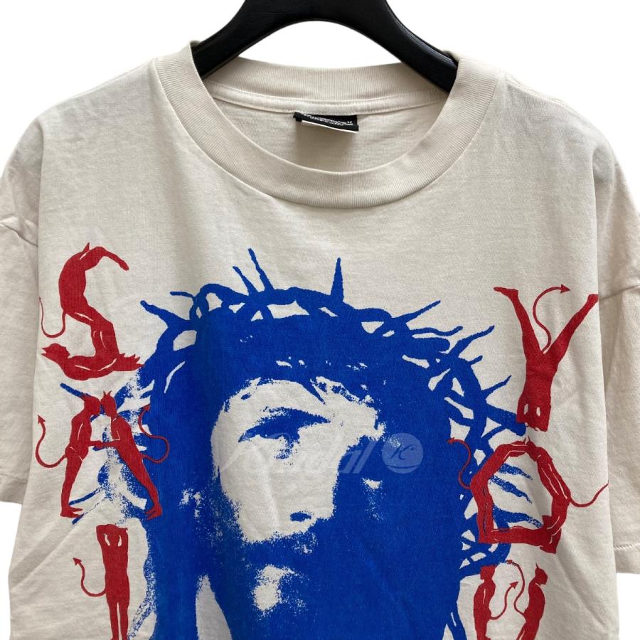 セント マイケル SAINT MICHAEL SS TEE／ST YOUTH Tシャツ SM-S23-0000-015 ホワイト サイズ：M｜kindal｜03