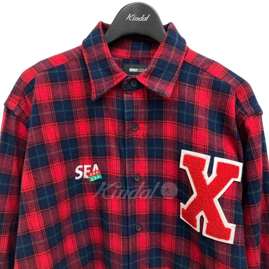 値下げ】WIND AND SEA ×GOD SELECTION XXX シャツ WDS-XXX-21A-05 