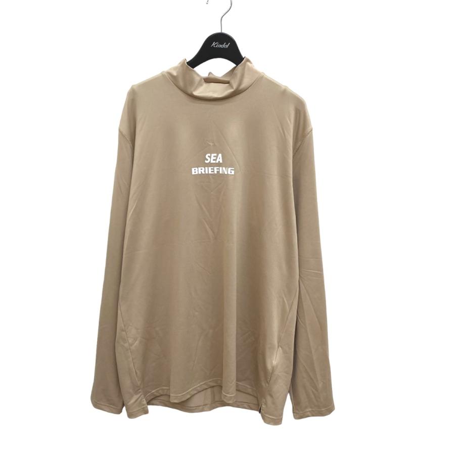 値下げ】BRIEFING ×WIND AND SEA モックネックカットソー BGW223M03  