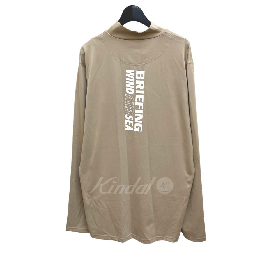 値下げ】BRIEFING ×WIND AND SEA モックネックカットソー BGW223M03  