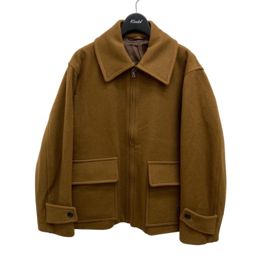 ブラームス blurhms Light Melton Zip Jacket ブルゾン bR00TS22F4W  