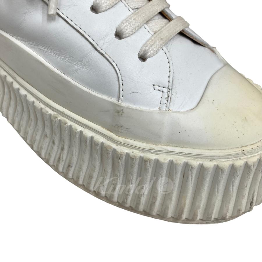 JIL SANDER 【値下げ】JIL プラットフォームレザースニーカー JIL SANDER 【値下げ】JIL プラットフォームレザースニーカー