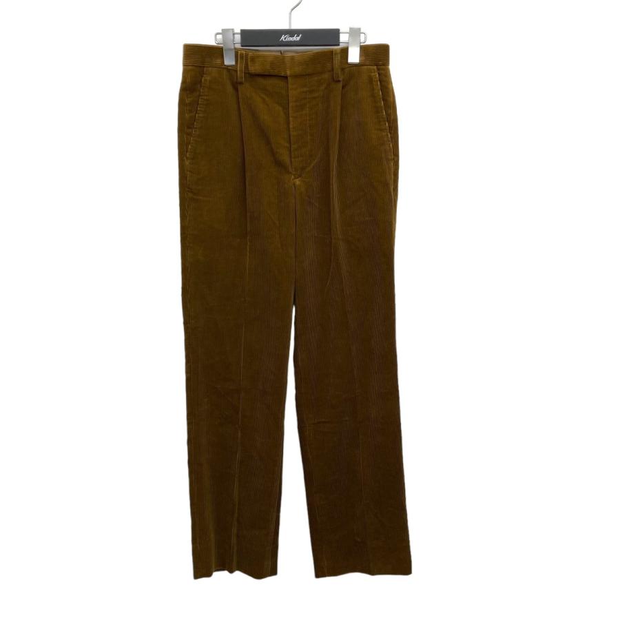 値下げ】COMOLI コーデュロイワンタックパンツ コーデュロイパンツ 