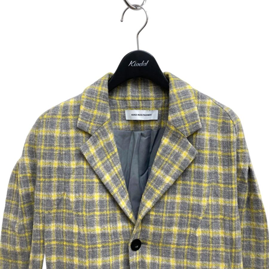 KIKO KOSTADINOV バイカラージャケット ネイビー L Kiko Kostadinov(キココスタディノフ) 18AWTWO TONE TEAR DROP