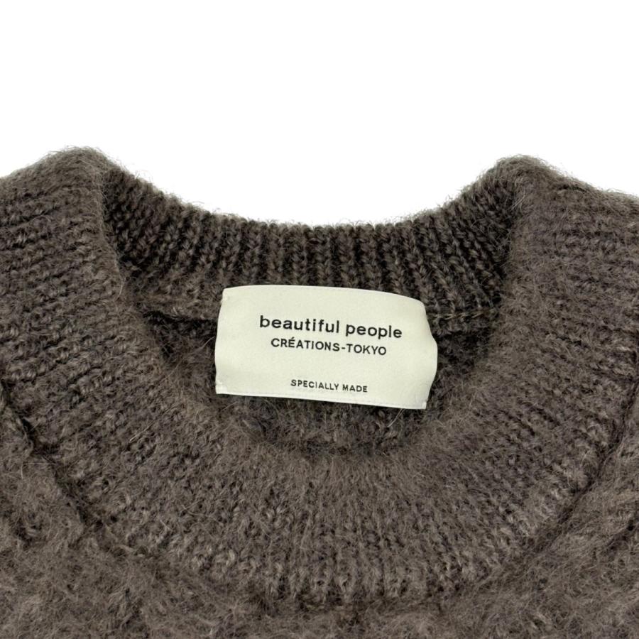 beautiful people 【値下げ】beautiful mohair brushed pullover 