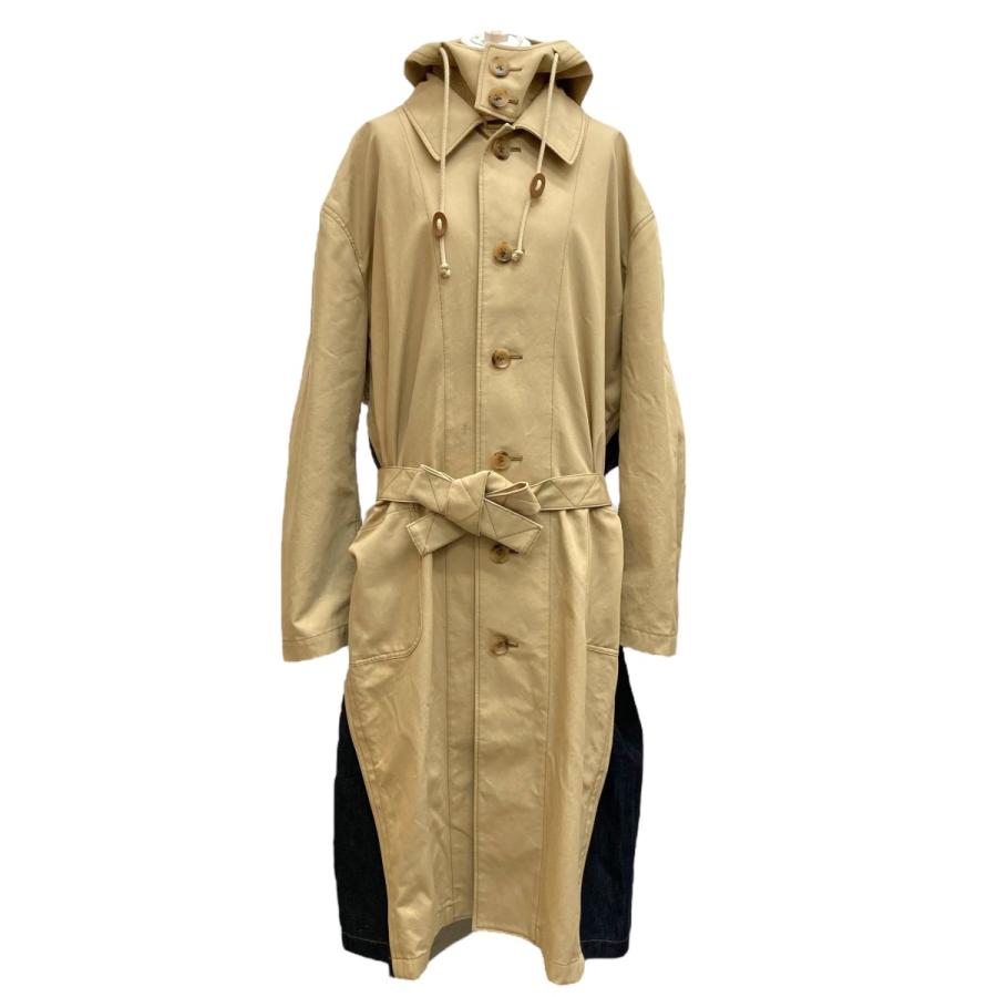 コッキ KHOKI DOUBLE COLOR RAIN COAT コート 21ss-co-01-b ベージュ