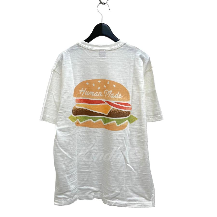 ヒューマンメイド HUMAN MADE Burger T-Shirt Tシャツ HM21TE006 ホワイト サイズ：L｜kindal｜02