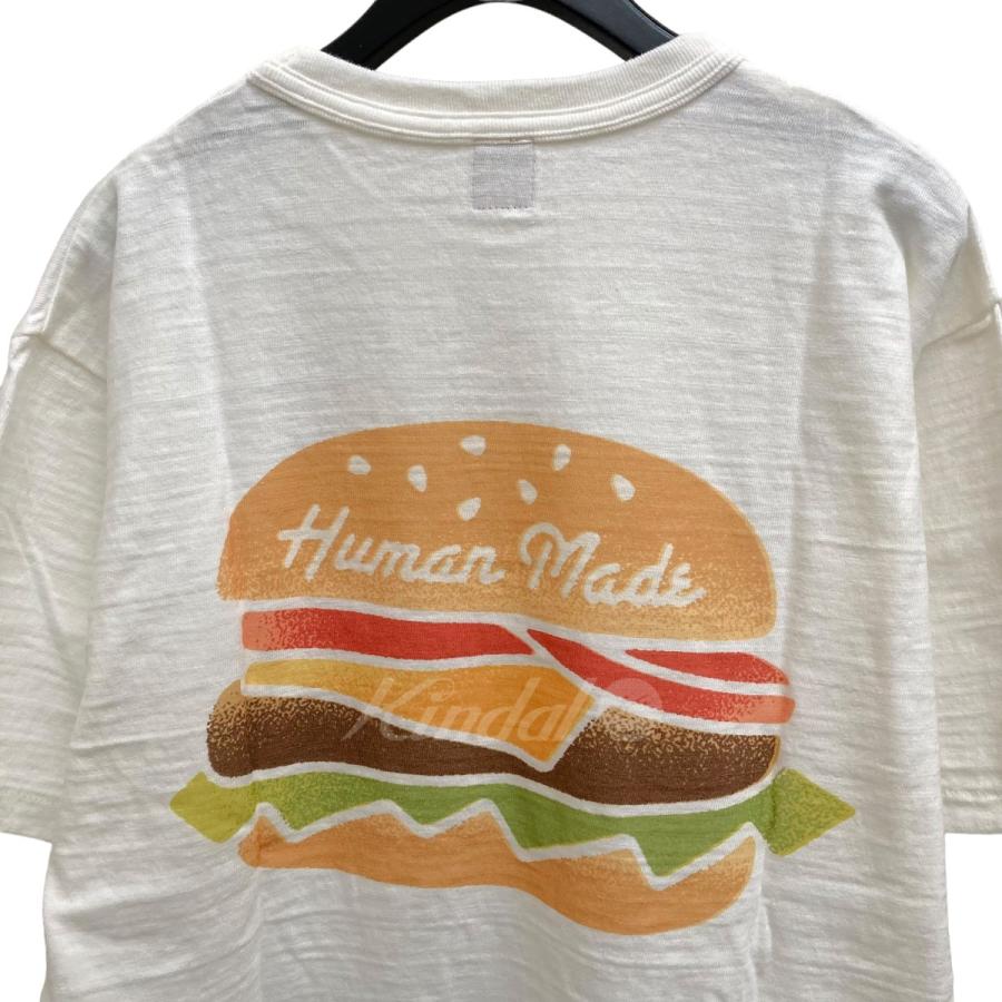 ヒューマンメイド HUMAN MADE Burger T-Shirt Tシャツ HM21TE006 ホワイト サイズ：L｜kindal｜05