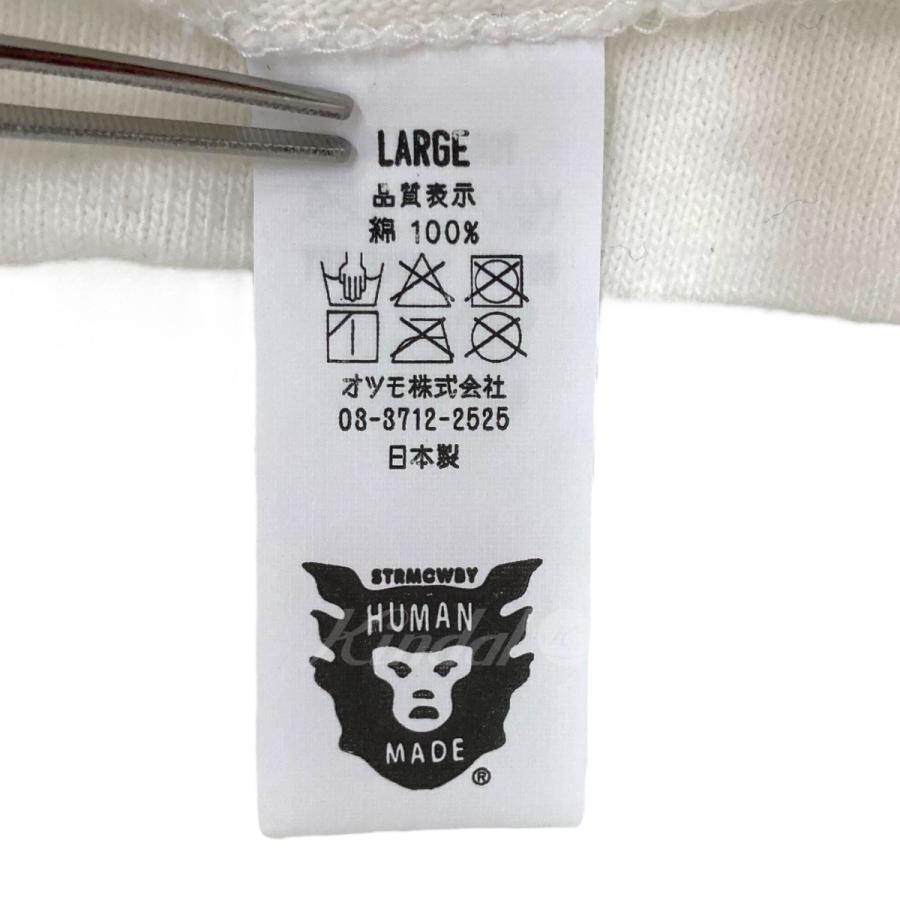 ヒューマンメイド HUMAN MADE Burger T-Shirt Tシャツ HM21TE006 ホワイト サイズ：L｜kindal｜06