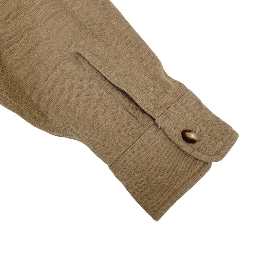 値下げ】A．PRESSE Safari Shirts 長袖シャツ 22SAP-02-09H ブラウン 