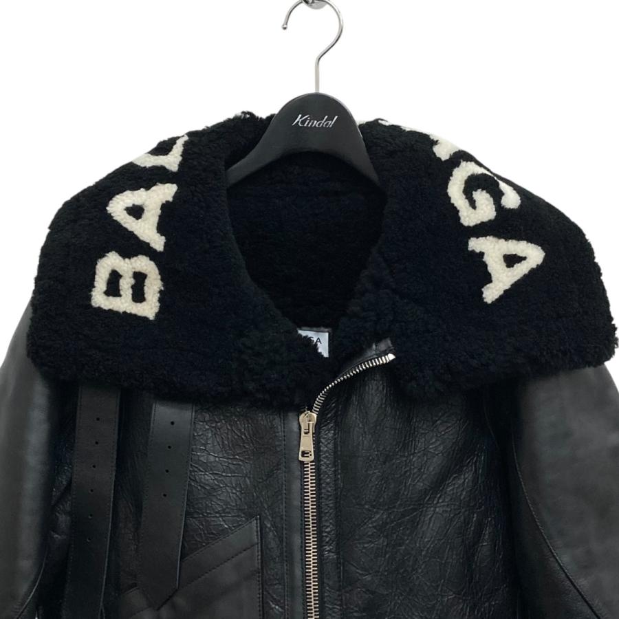 BALENCIAGA 【値下げ】BALENCIAGA ボンバルディア ロゴ ムートン 