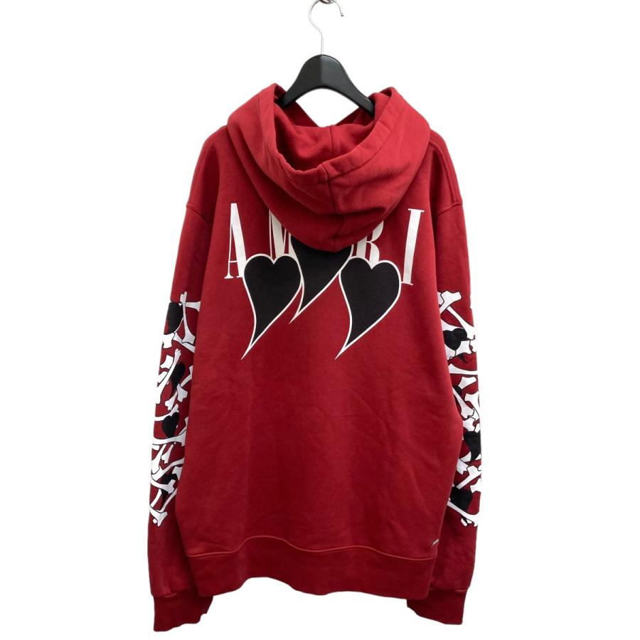 AMIRI 【値下げ】AMIRI BONSE HOODIE パーカー 150712 レッド サイズ 