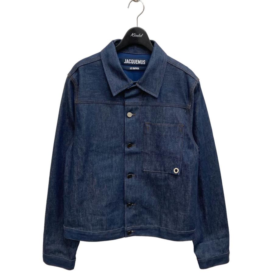 JACQUEMUS ジャックムス デニムジャケット インディゴ サイズ JACQUEMUS ジャックムス デニムジャケット インディゴ サイズ