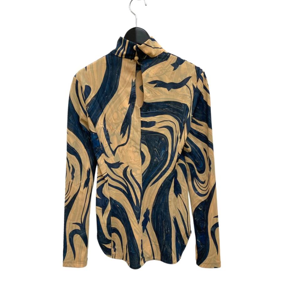 マメクロゴウチ mame kurogouchi 24SS Marble Print Jersey High マメクロゴウチ mame kurogouchi 24SS Marble Print Jersey High