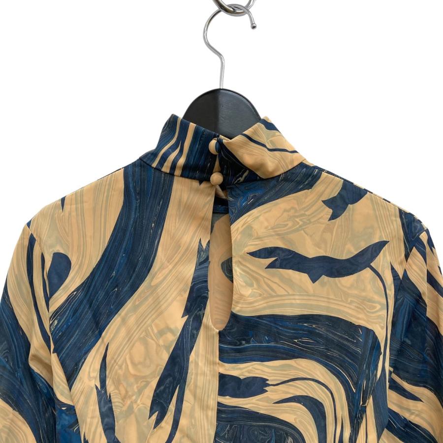 マメクロゴウチ mame kurogouchi 24SS Marble Print Jersey High マメクロゴウチ mame kurogouchi 24SS Marble Print Jersey High