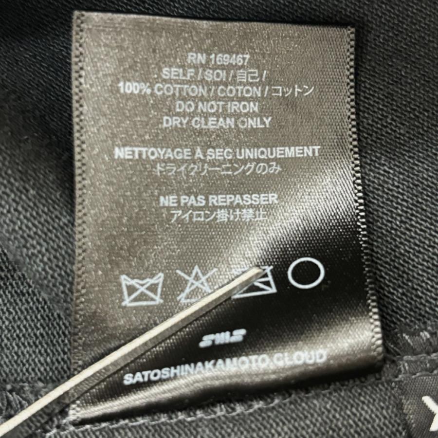 サトシナカモト SATOSHI NAKAMOTO 24SS MOTO TEE 半袖Tシャツ グレー 