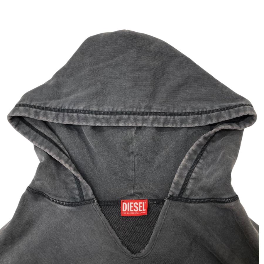 DIESEL 【値下げ】DIESEL 24AW S-Boxt-Hood-Raw パーカー グレー DIESEL 【値下げ】DIESEL 24AW S-Boxt-Hood-Raw パーカー グレー