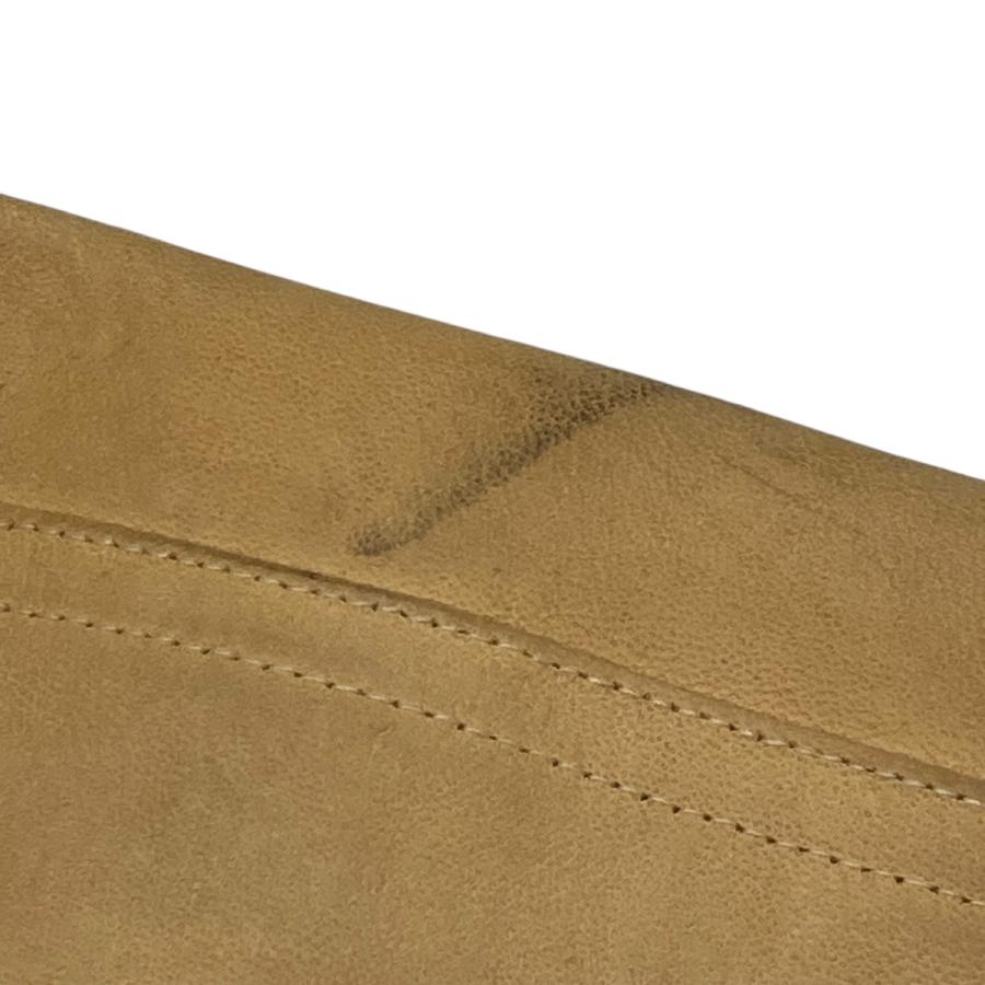 visvim（ヴィズヴィム） ビズビム キャメルレザー切り替えスタジアム